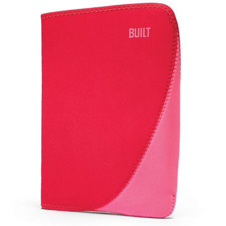 Built Protective Neoprene Cover for All iPads, Cherry/Pink Crush