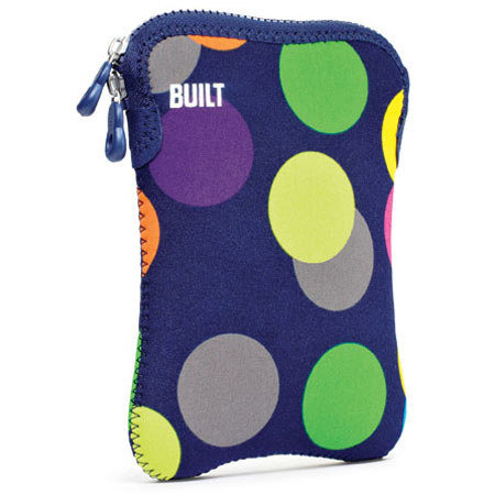Built 6in E-Reader/Tablet Neoprene Sleeve, Scatter Dot