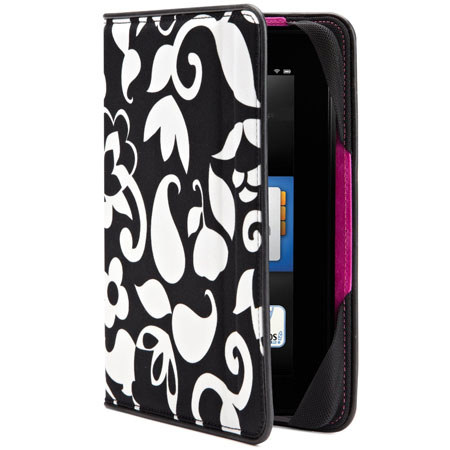 Built Slim Folio Standing Case for Kindle Fire HD 7", French Bull Vine