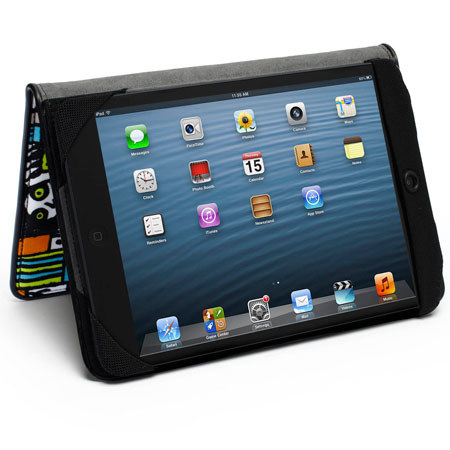 Built Slim Cover for iPad mini, Robot Uprising Gray/Charcoal