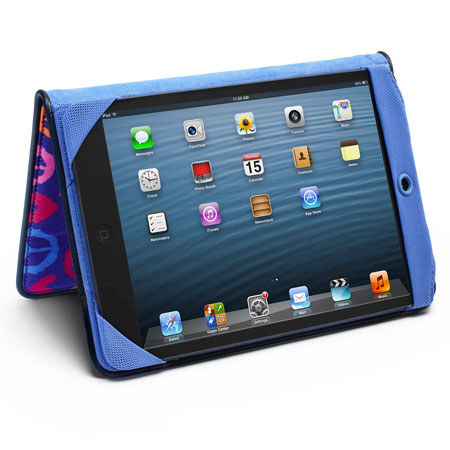 Built Slim Cover for iPad mini, Summer of Love, Indigo