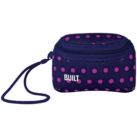Built Soft Shell Small Camera Case, Mini Dot Navy