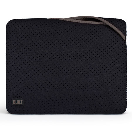 Built Twist Top Sleeve for 13" MacBook Air & Ultrabooks upto 14", Black/Charcoal