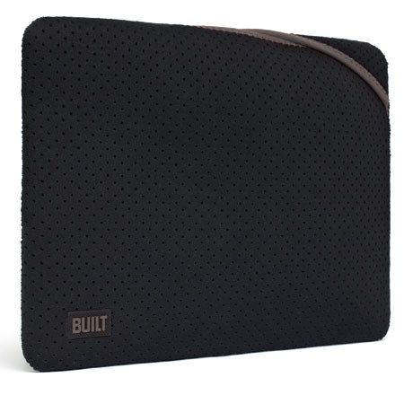 Built Twist Top Sleeve for 13" MacBook Air & Ultrabooks upto 14", Black/Fireball