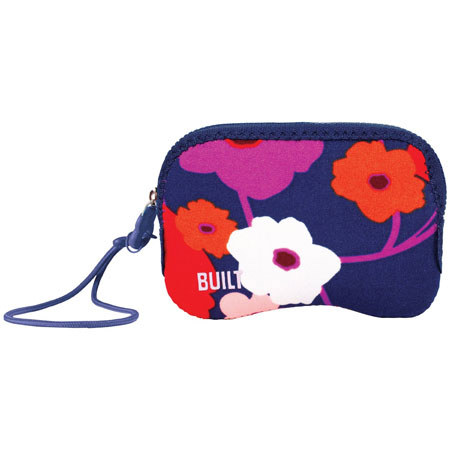 Built Horizontal Zip Neoprene Camera Case, Lush Flower