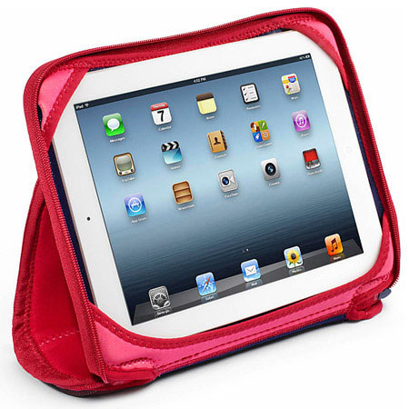 Built Zip Folio Case - For all models if iPad Cherry/Pink Crush