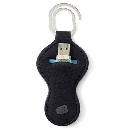 Built USB Peanut Memory Stick Holder - Black