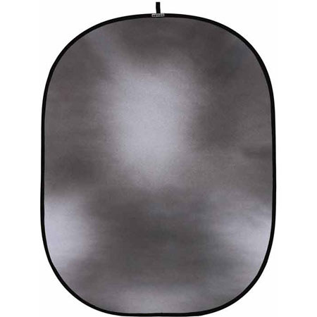 Botero 005 5x7' Collapsible Background, Dark/Medium Gray