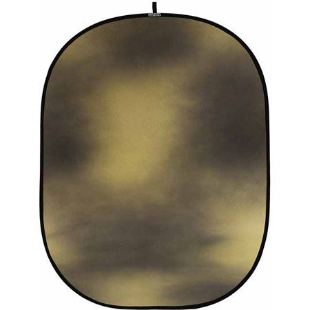 Botero 016 5x7' Collapsible Background, Black/Yellow