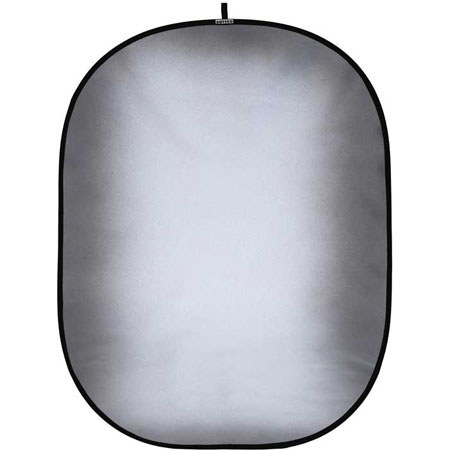 Botero 032 5x7' Collapsible Background, Dark Gray/White