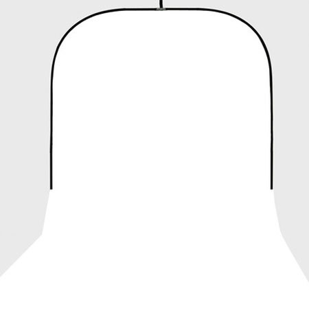 Botero 000 8x16' Super Collapsible Background, White