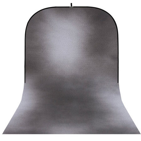 Botero 005 8x16' Super Collapsible Background, Dark/Medium Gray