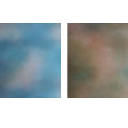 Botero 803 10x24' Muslin Double Sided Backgrounds, Olive, Salmon / Blue, Pink