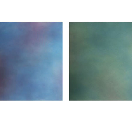 Botero 817 10x24' Muslin Double Sided Backgrounds, Blue, Magenta/Sea Green
