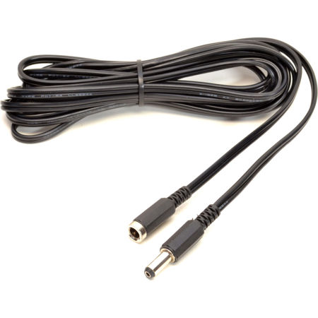 Bescor 25MF10 10' 2.5mm Power Plug Female to 2.5mm Male Power Plug Extension Cord