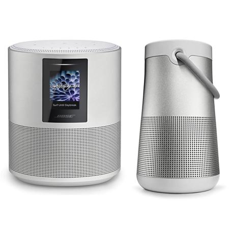 Bose 500 Wireless Speaker with Amazon Alexa,Luxe Silver W/Bluetooth Speaker GRAY