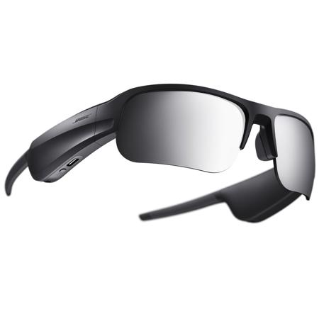 Bose Frames Tempo Sports Bluetooth Sunglasses w/Polarized Lenses, Medium, Black