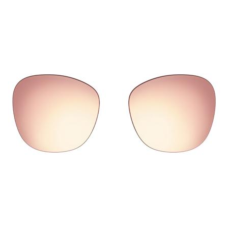 Bose Soprano Cat-Eye Style Polarized Lenses, Medium, Mirrored Rose Gold