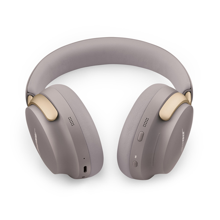 Bose QuietComfort Ultra Headphones, Sandstone with Portable