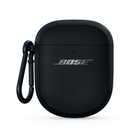 Bose Wireless Charging Case Cover for QuietComfort Ultra and QuietComfort II Earbuds Black