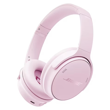 Bose QuietComfort Wireless Noise Cancelling Over-Ear Headphones Petal Pink