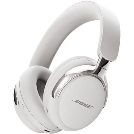 Bose QuietComfort Ultra 2nd Gen Wireless Active Noise Cancelling Over-Ear Headph White Smoke