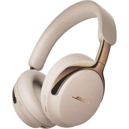 Bose QuietComfort Ultra 2nd Gen Wireless Active Noise Cancelling Over-Ear Headph Driftwood Sand