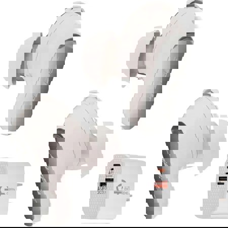 Bose QuietComfort 2nd Gen Ultra Wireless Noise Cancelling Earbuds Smoke White With Wall Charger