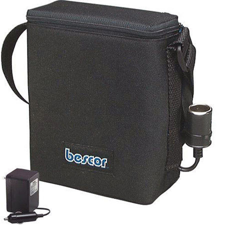 Bescor 18 Amp Shoulder Pack, 4 Pin XLR, ATM Charger