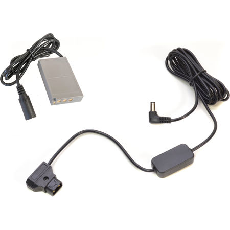Bescor BLS-50 Coupler/Dummy Battery and D-Tap Adapter Kit for Select Olympus Cameras