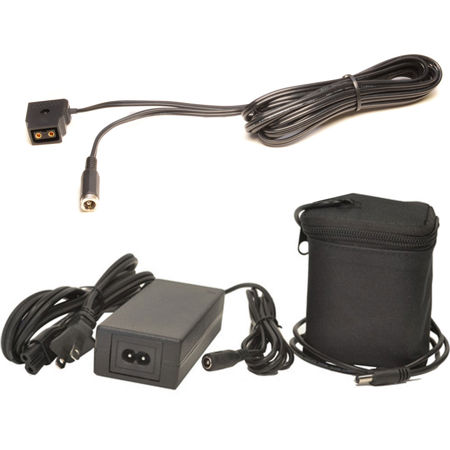 Bescor BMEPIC Battery & DTF25 2.5mm Inline Female to D-Tap Female Adapter Kit