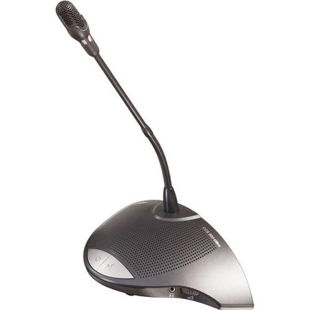 Bosch CCS-CML CCS 900 Chairman Unit Long Microphone, 488mm Stem Length, Charcoal