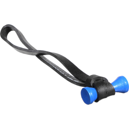 BongoTies 5" Style D Cable Tie, Azure, 10-Pack