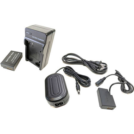 Bescor DRE18PRO Battery, Charger, Coupler & AC Adapter Kit for Canon Camera