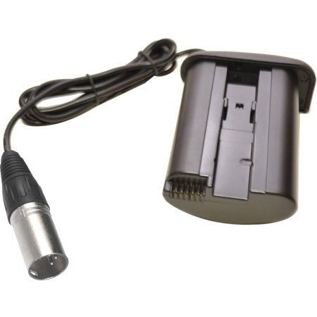 Bescor DRE19X Canon LPE19 Battery Coupler with 4-Pin Male XLR Connector