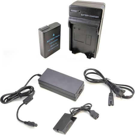 Bescor ENEL14PRO Battery, Charger, Coupler & AC Adapter Kit for Nikon Camera
