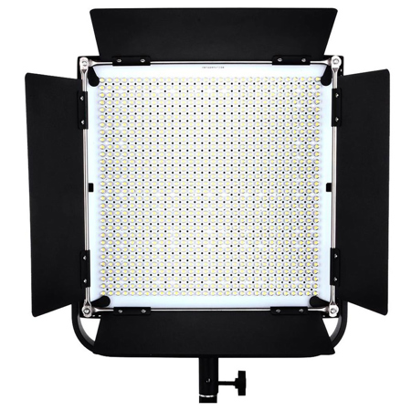 Bescor FP900S Single Bulb Bi-Color LED Studio Light Kit, Includes Wireless Remote Control