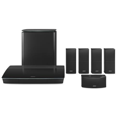 Bose Lifestyle 600 Home Theater System with Jewel Cube Speakers, Black