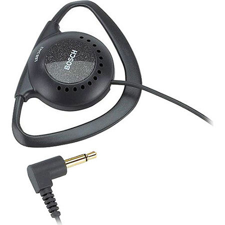Bosch LBB 3442/00 Single Earphone, 3.5mm Mono Jack Plug, Dark Gray
