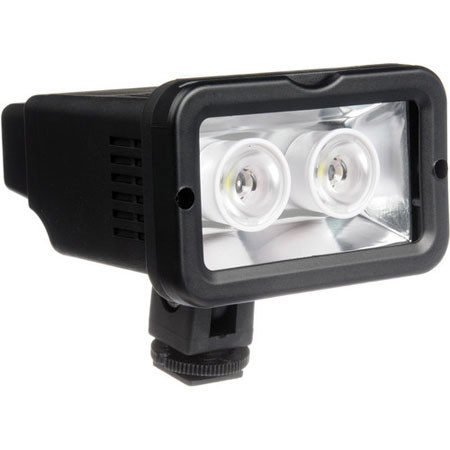 Bescor Twin-Pack of LED-60X All-in-One 60W LED Light for Camcorder and DSLR Use