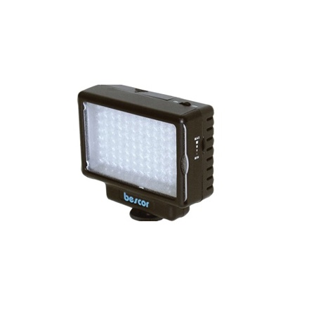 Bescor Light Kit, 2x LED-70 Video Light, 2x 90-645 External 4 Hour Battery
