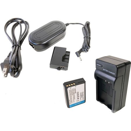 Bescor LP-E10 Battery, Charger, Coupler & AC Adapter Kit for Select Canon Camera