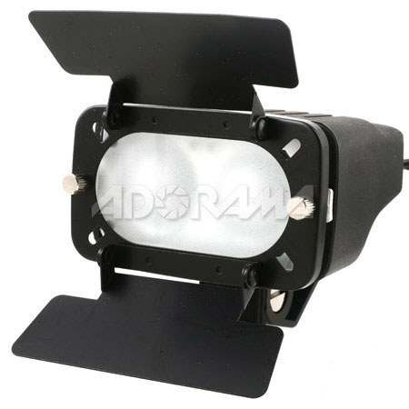 Bescor On-Camera Dual 35W 12VDC Video Light with XLR