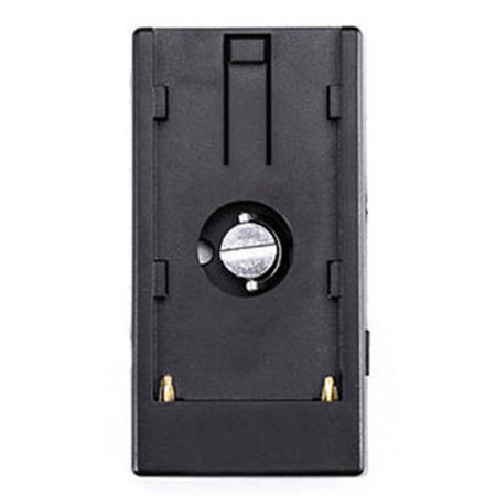 Bescor NPFPLATE12V L Series NPF Battery Plate Converts Battery to 12vdc 25W 2.1mm Surface Mounted Female Power Port