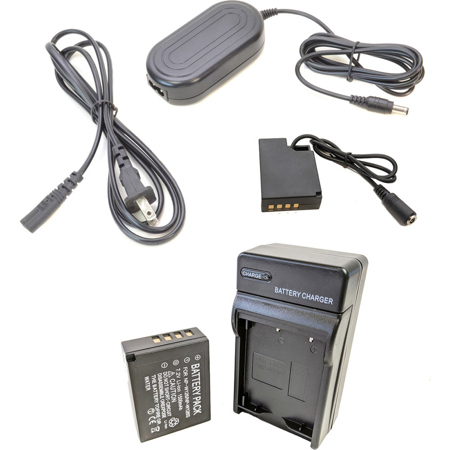 Bescor NP-W126S Battery, Charger, Coupler & AC Adapter Kit for Fujifilm Cameras