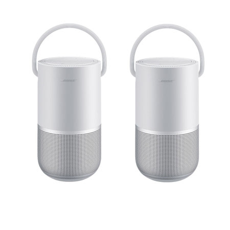 Bose 2x Portable Home Speaker, Luxe Silver