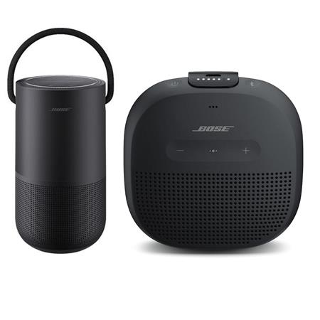 Bose Home Speaker,Triple Black With Bose SoundLink Micro Bluetooth Speaker, Black 829393-1100 F
