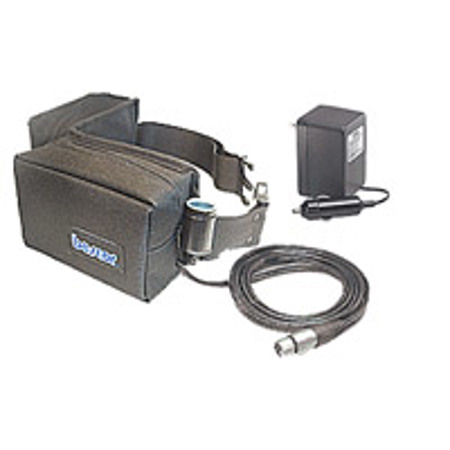 Bescor 12v 14.4 amp Four Pouch Battery Belt with 1 Cigarette & 1 XLR Power Connector & BC-1000 Standard Charger