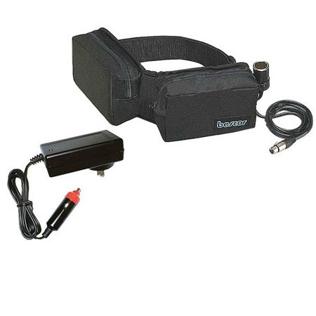 Bescor 12V 14.4 Amp Four Pouch Battery Belt and Charger
