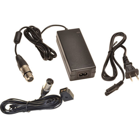 Bescor PSA124 4-Pin XLR AC Power Supply with Female D-Tap Power Output Cord